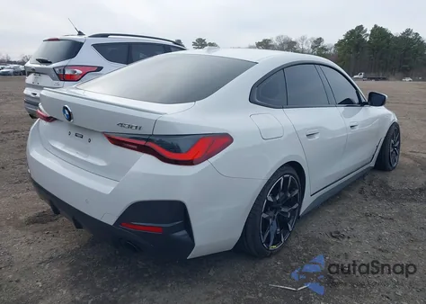 2022 BMW 430I Gran Coupe z USA, uszkodzony, nr VIN WBA63AV05NFM03098